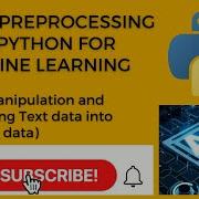 Lec 04 Data Preprocessing With Python For Machine Learning Complete Steps In English
