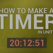 TIMER STOPWATCH In Unity Tutorial