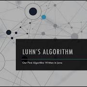 Creating Luhn Algorithm In Java From Scratch