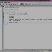 Java Lesson 5 Getting User Input