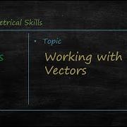 National 5 Maths Geometry 2D Vectors