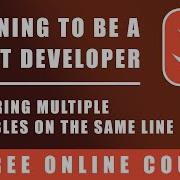 6 Swift Programming Declaring Multiple Variables On The Same Line