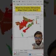 Impress Your Boss Using Map Charts In Excel Exceltips Exceltricks Excel Shortvideo Shorts