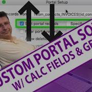 Custom Portal Sorting In FileMaker With Calculation Fields And GetField