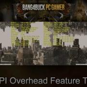 DX12 VS Vulkan API Overhead Feature Test GTX 1080 I7 5960X 4 4GHz