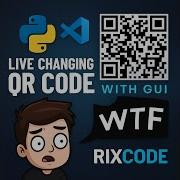 Live QR Code Generator In Python Tkinter GUI Pillow QRCode Full Project Tutorial 2025