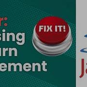 Missing Return Statement Error Java Tutorial