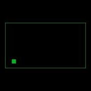 Point Vector2 Collisions VS Border Rectangle 2D Raylib Go