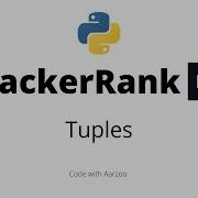 Tuples HackerRank Solution