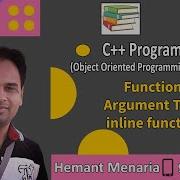 FUNCTION DEFAULT ARGUMENT CONSTANT ARGS INLINE FUNCTION