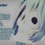 MMD In Blender Bones Animation Import Tutorial