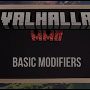 Basic Modifers Valhalla MMO Plug In Tutorial The Basics