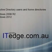 Creating Active Directory Users And Home Directories GUI And Powershell