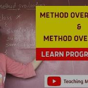 Method Overloading And Method Overriding In Malayalam