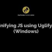 Minifying Multiple Javascript Files Using UglifyJS And Windows Batch File