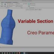 Creo Parametric Variable Section Sweep Trajectories Relations And Datum Graphs