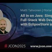 All In On Java Web Development With EclipseStore Vaadin Matti Tahvonen Florian Habermann EN
