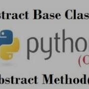 Python Tutorial For Beginners Abstract Classes And Abstract Method In OOP Python