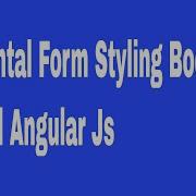 Horizontal Form Styling Bootstrap Tutorial