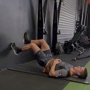 Wall Hamstring Bridge With Calf Raise Isometric
