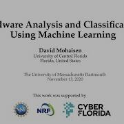 Nov 13 2020 UMASS Dartmouth Malware Analysis And Classification Using Machine Learning