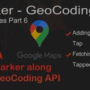 How To Add A Marker On Tap And Fetch Address Using GeoCoding API