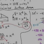Optimization Example Open TopBox