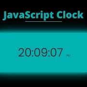 Create A Digital Clock Using HTML CSS JavaScript