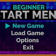 Creating A BASIC Start Menu MAIN MENU In Unity
