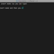 Linux Basics Working With The Vi Editor