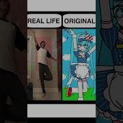 Mesmerizer Original Vs Real Life Shorts Hatsunemiku Vocaloid