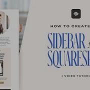 How To Add Blog Sidebar To Squarespace 7 1