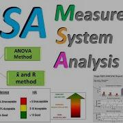 Measurement System Analysis MSA MSA Gage R R Variable GR R Attribute Agreement Analysis