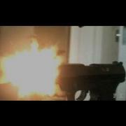 3D Muzzle Flash Shell And Bullet Freezed