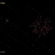 Interactive Fireworks Animation App Using HTML CSS And JavaScript With Source Code