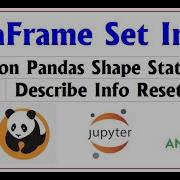 PY206 Pandas DataFrame Set Reset Index Camel Academy