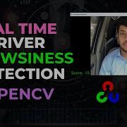 Real Time Driver Drowsiness Detection System OpenCV Python