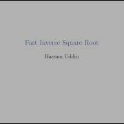 SP24 Meeting 3 Fast Inverse Square Root