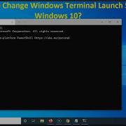 How To Change Windows Terminal Launch Size In Windows 10