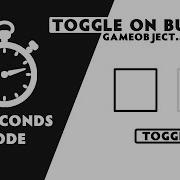 Toggle On Button In 60 Sec Unity Tutorial