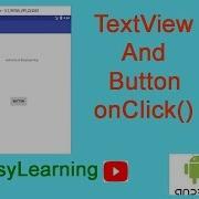 Hindi OnClick Event In Android Studio TextView And Button OnClick Beginners