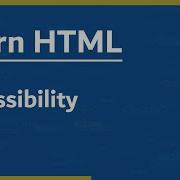 Learn HTML In Arabic 2021 35 Accessibility Intro