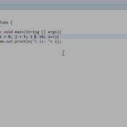 Java Tutorial 8 For Loops