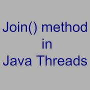 Purpose Of Join Method In Java Threading