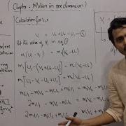 Elastic Collision In One Dimension Complete Derivation It S Cases Urdu Hindi