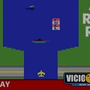 River Raid Atari Gameplay