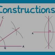 Constructions GCSE Maths