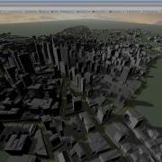 WebGL ThreeJS Render Huge City Model 12 Fps