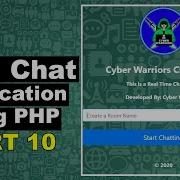 How To Create A Live Chat Application Using PHP 10 Live Chat In PHP Source Code Cyber Warriors