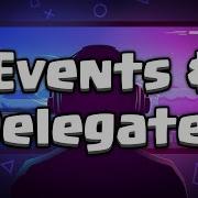 C Events Delegates